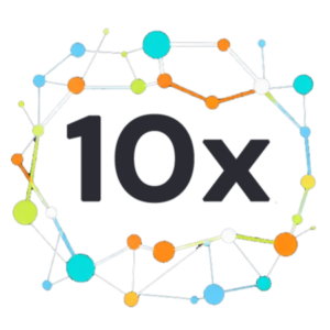 Logo do grupo Clube dos 10x